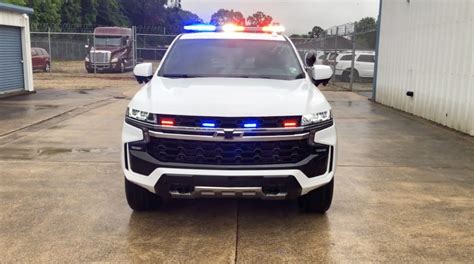 Check Out The Emergency Lights For The 2021 Chevy Tahoe PPV