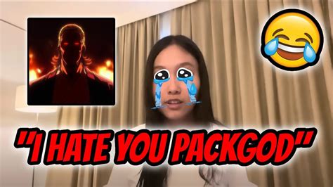 UWUCUTESINGLE CRIES DURING PACKGOD ROAST - YouTube