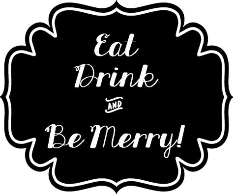 Eat, Drink, and be Merry- Metal Wine Glass - Jefferson St. Designs