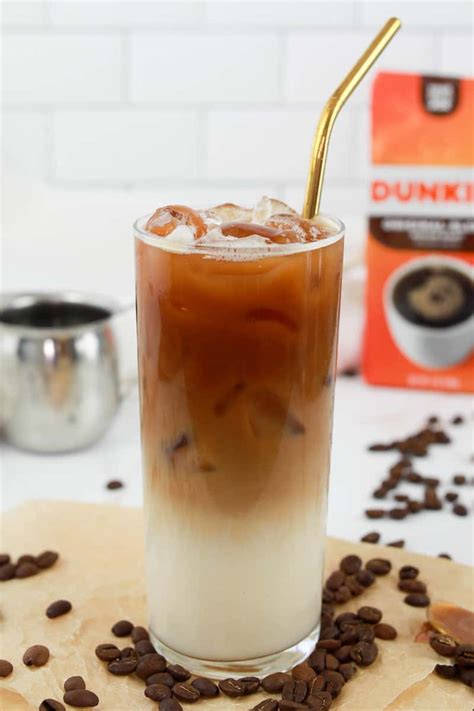 Dunkin Donuts Iced Caramel Macchiato - CopyKat Recipes