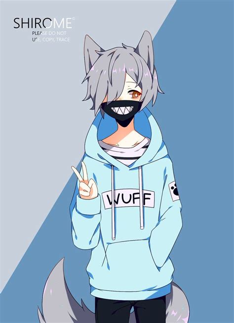 Wolf Boy Hoodie Anime Wallpapers - Wallpaper Cave