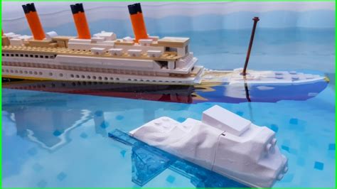 LEGO TITANIC COPY SINKING !! - YouTube