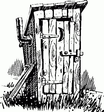 Outhouse Coloring Pages