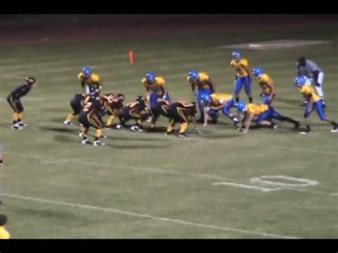 Salt River H.S. Football: 8-man single wing - YouTube