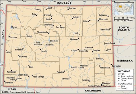 Wyoming: cities -- Kids Encyclopedia | Children's Homework Help | Kids ...