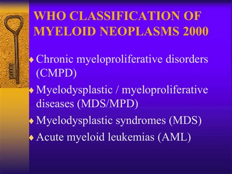 CHRONIC MYELOPROLIFERATIVE DISORDERS (CMPD)