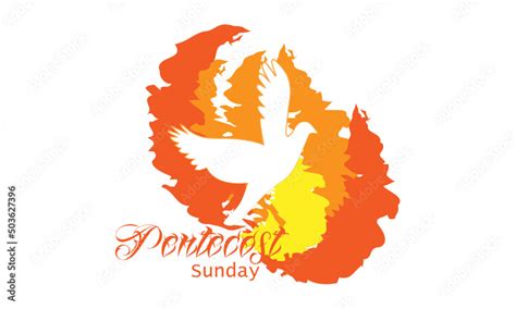 Pentecost Sunday. Holy Spirit Fire. Come Holy Spirit. Use as poster ...