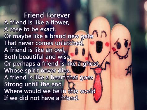 Poems About Best Friends Forever