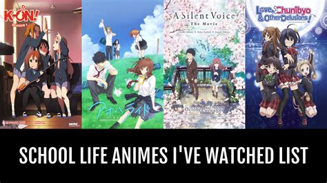 School life animes i've watched - by HinaRima | Anime-Planet