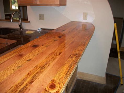 Taylor Custom Furniture: Walt's Countertops with reclaimed wood