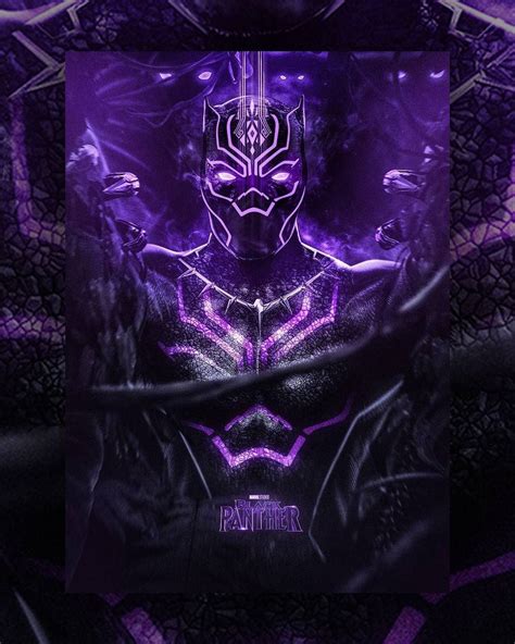 Black Panther Purple Wallpapers - Wallpaper Cave