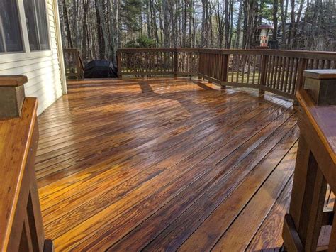 Premium Deck Restoration | Deck Stain Color Options & Examples