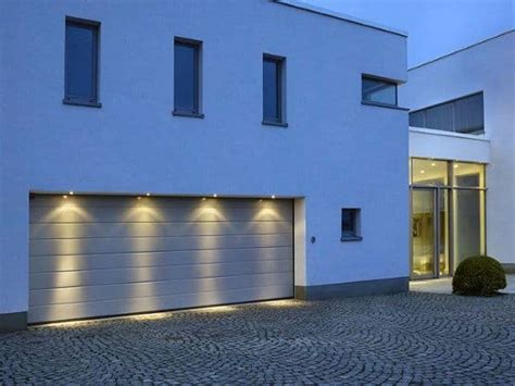 50 Outdoor Garage Lighting Ideas - Exterior Illumination Designs