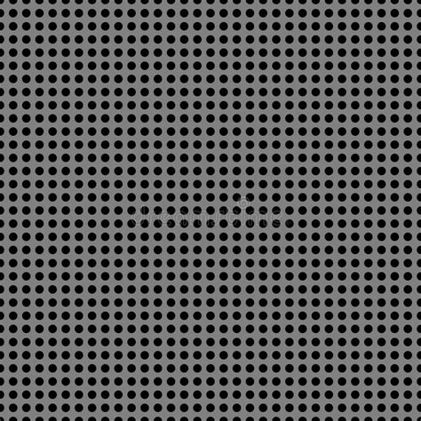 Perforated Metal Chrome, Steel, Iron, Silver Texture Seamless Pattern ...