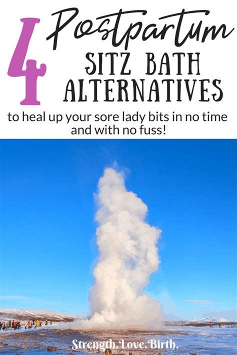 Surprisingly Easy Postpartum Sitz Bath Alternatives for Faster Healing ...