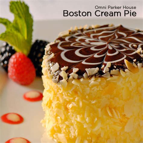 Chef's View: The Original Boston Cream Pie Recipe