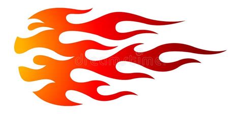 Tribal Flame Motorcycle and Car Decal Vector Graphic Stock Vector ...