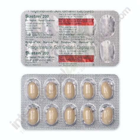 Buy Progesterone 200mg soft Gelatin Capsules Online | IDM