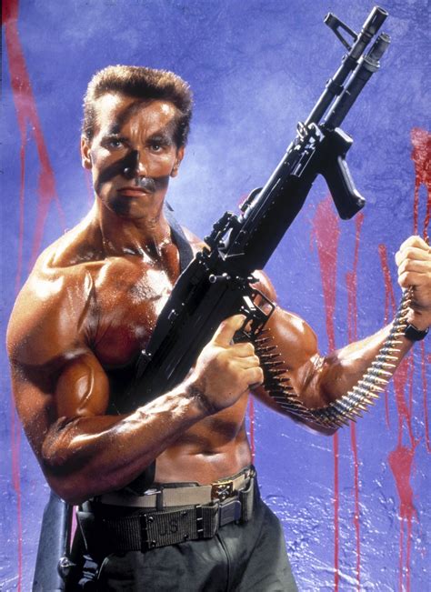 Promo Foto - «Commando» (1985) Arnold Schwarzenegger . 20th Century Fox ...