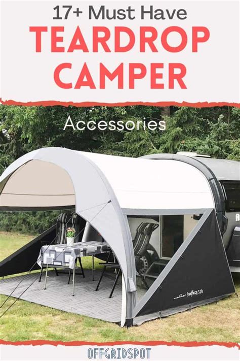 Upgrade Your Teardrop Camper with These Must-Have Accessories ...