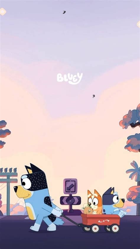 Bluey 1080 Wallpaper