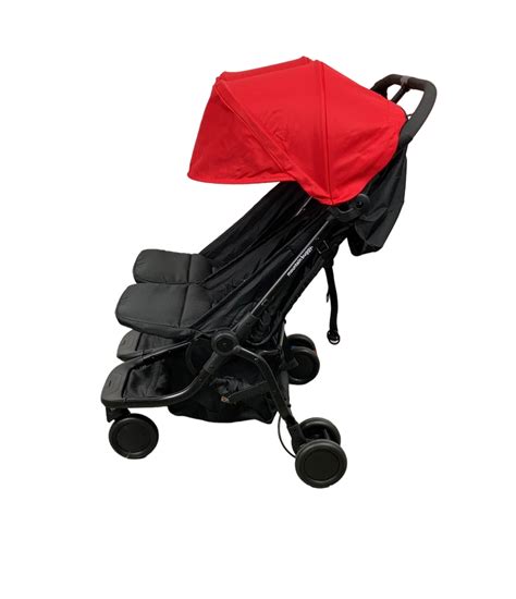 Mountain Buggy Nano Duo Stroller, Ruby, 2021