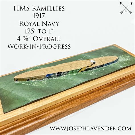 HMS Ramillies, 1/1500 : r/modelmakers