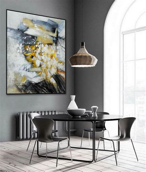 Modern Neutral Abstract Wall Art Texture Minimalist Contemporary Art ...