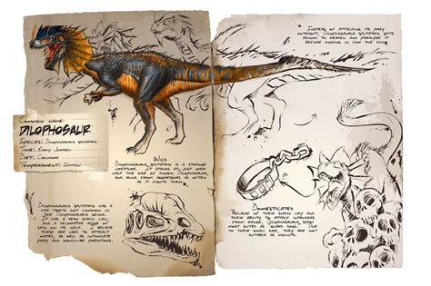 Dilophosaur - ARK: Survival Evolved Wiki