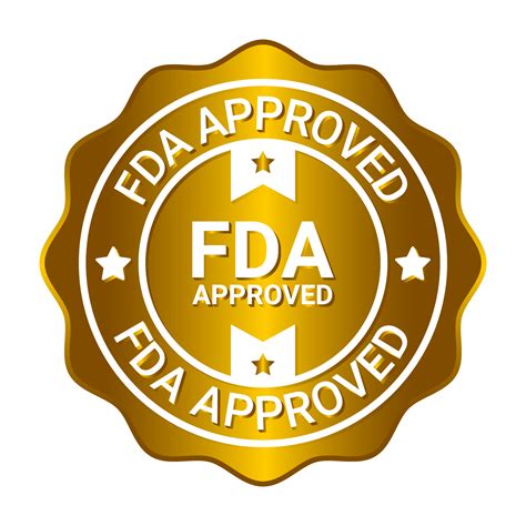 FDA Aprroved Label, Stamp, Badge, Seal, Sticker, Tag, Food And Drug ...