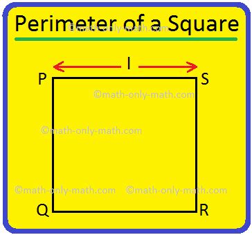 Perimeter of a Square | How to Find the Perimeter of Square? |Examples ...