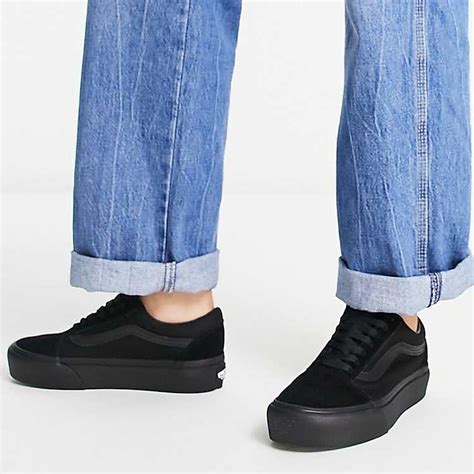 Black Platform Sneakers For Women