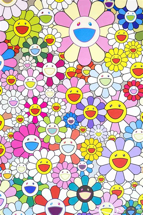 Takashi Murakami Flower iPhone Wallpapers - Wallpaper Cave