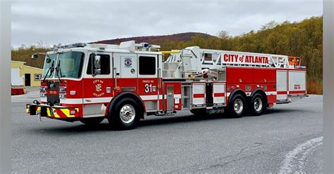 Atlanta GA Fire Rescue Department New Fire Truck Delivery | Firehouse