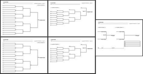 Knockout Draw Sheet Template Image collections - Free Templates Ideas