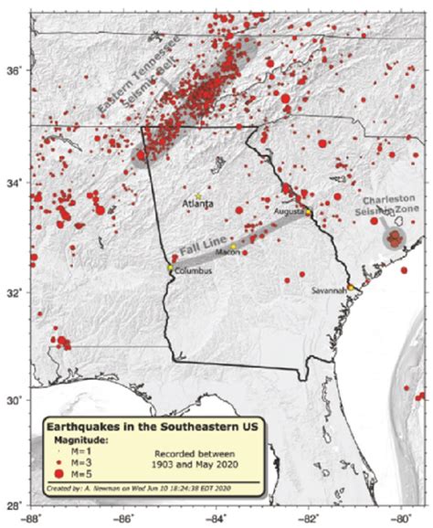 Morning Earthquake Hits Northern Georgia