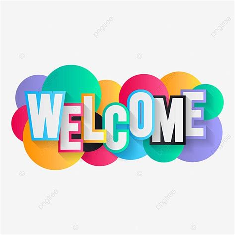 Welcome Wide Banner Clipart Transparent PNG Hd