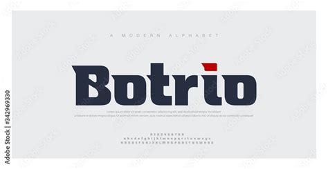 Bold Modern Fonts