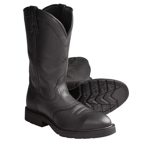 Twisted X Boots 12” Cowboy Work Boots - Steel U-Toe, Leather (For Men ...