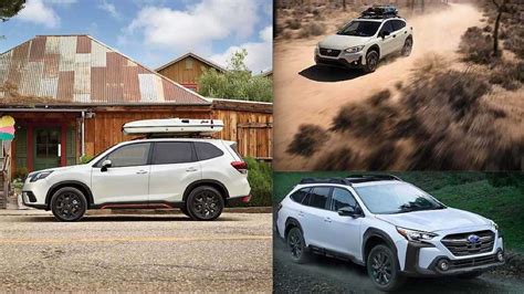 The Subaru Crosstrek Vs Outback Vs Forester SUVs - iSeeCars Says One Is ...