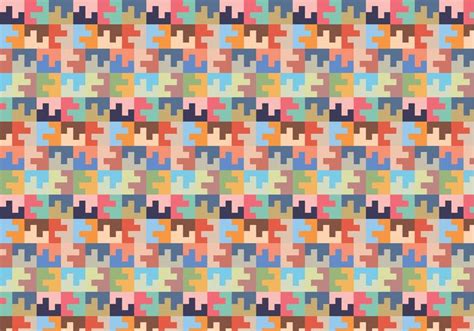 Pastel Square Random Pattern 119987 Vector Art at Vecteezy