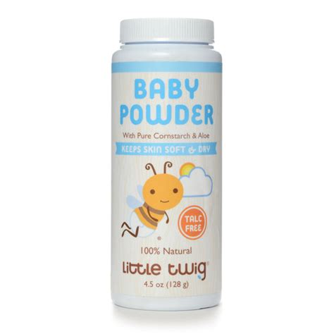 Natural & Organic Baby Powder That Is 100% Talc Free by Little Twig