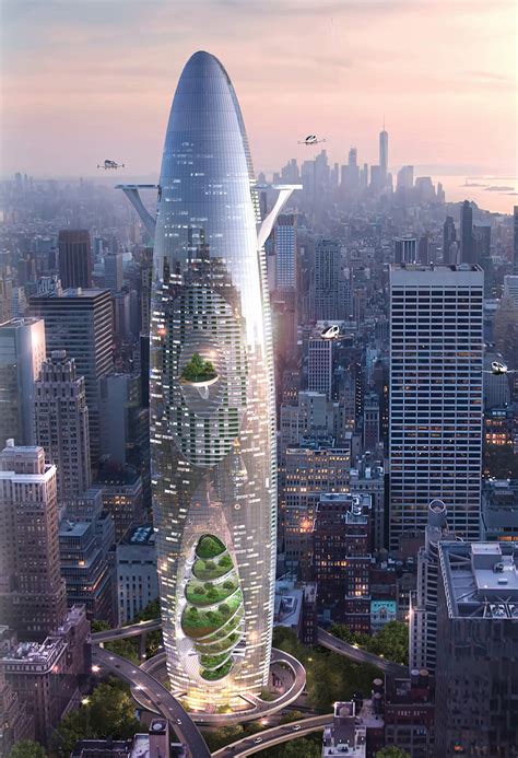 Vertical Sustainable City- eVolo | Architecture Magazine