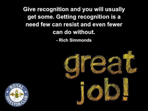 Rewards And Recognition Quotes