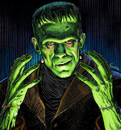 FRANKENSTEIN | Frankenstein art, Frankenstein illustration ...