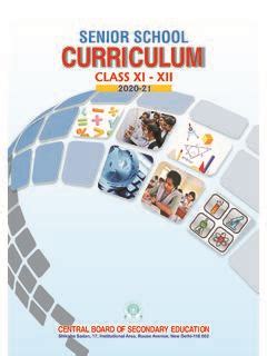 SENIOR SCHOOL CURRICULUM - CBSE / senior-school-curriculum-cbse.pdf ...