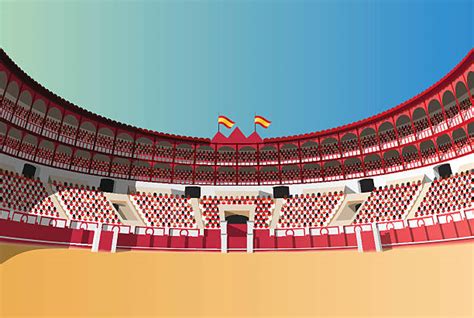 Bullfighting Arena In Spain