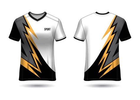 Sports Jersey Design Template For Team Uniforms in 2021 | Sports jersey ...