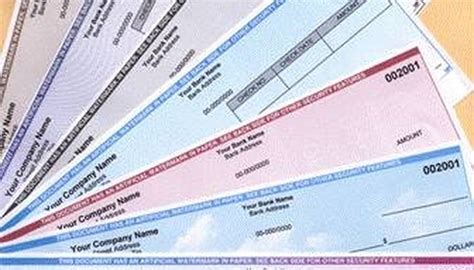 How to Print Checks on Blank Check Stock Paper | Bizfluent