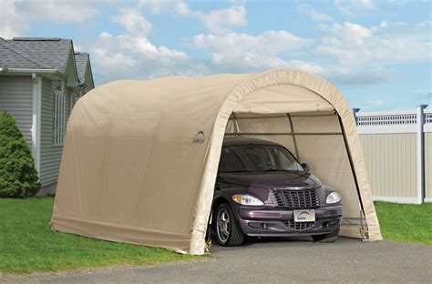 ShelterLogic AutoShelter RoundTop® 1015 Portable Garage - 10 ft. x 15 ...